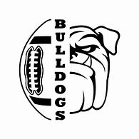 Image result for Bulldog Football Logo SVG