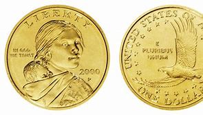 Image result for 2000P Goodacre Sacagawea Dollar