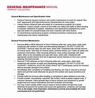 Image result for Bau Maintenance Manual