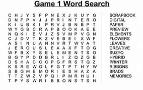 Image result for Word Search Generator Large Print