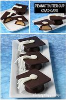 Image result for Peanut Butter Cup Graduation Caps