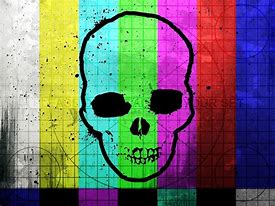 Image result for Skull Television Vector