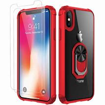 Image result for iPhone XR Case Red Built in Screen Protecter