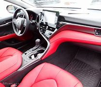Image result for Cockpit Red Toyota Camry