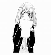 Image result for Black and White Manga Girl Anime