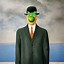 Image result for Classic Painting Man in Suit with Apple