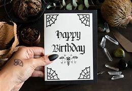 Image result for Happy Birthday Gothic