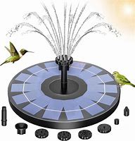 Image result for Solar Fountain Pump Nozzles