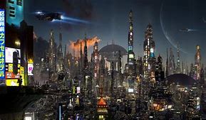 Image result for Sci-Fi Future Cities