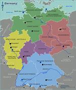 Image result for Germany Map with Regions