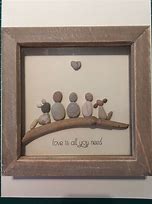 Image result for Pebble Art Ideas Family