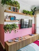 Image result for Living Room TV Wall Niche Designs
