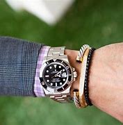 Image result for Black Rolex Watch