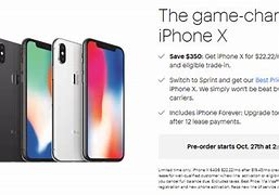 Image result for iPhone 10 Sprint Deal