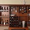 Image result for Portable Wooden Drinks Cabinet