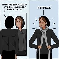 Image result for All-Black Clothes Meme