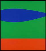 Image result for Ellsworth Kelly Red Blue Painting
