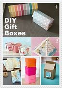 Image result for DIY Gift Box