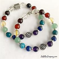 Image result for Chakra Bracelet Seed Beed