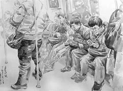 Image result for Shanghai People Drawing