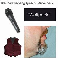 Image result for Speech Starter Pack Meme