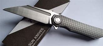 Image result for Titanium Blade Pocket Knife