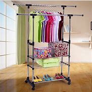 Image result for Portable Clothing Rack