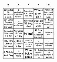 Image result for Bingo 5 in a Row