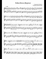 Image result for Fallen Down Guitar Tab