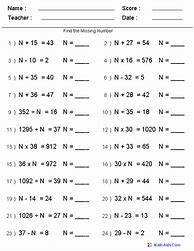 Image result for Multiplying Negative Numbers Worksheet