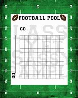 Image result for Football Pool Sheets