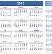Image result for 2016 Calendar Holidays