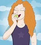 Image result for Eating an Apple Cartoon