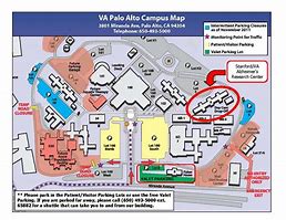 Image result for VA Palo Alto Campus Map