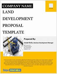 Image result for Lot Development Proposal Template