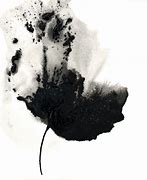 Image result for Black Flower Painting