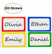 Image result for Colored Name Tags