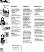 Image result for How to Unlock a Master Lock