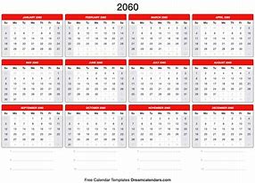 Image result for 2060 Calendar