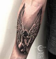 Image result for Dark Angel Tattoo Designs