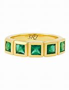Image result for Rose Gold Emerald Ring