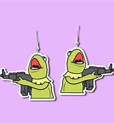 Image result for Kermit Gun Meme