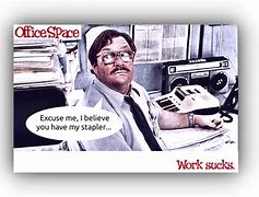 Image result for Milton Office Space Black and White