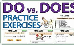 Image result for Do versus Does