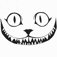 Image result for Cheshire Cat Pumpkin Carving Stencil