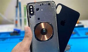 Image result for Back Glass Silver iPhone XS Max