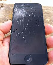 Image result for Smashed iPhone 5