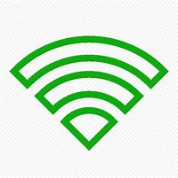 Image result for Wifi Symbol Green On Black Background