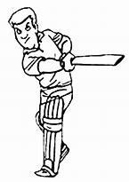 Image result for Cricket Colouring Pictures