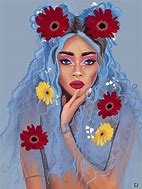 Image result for Galaxy Girl Drawing